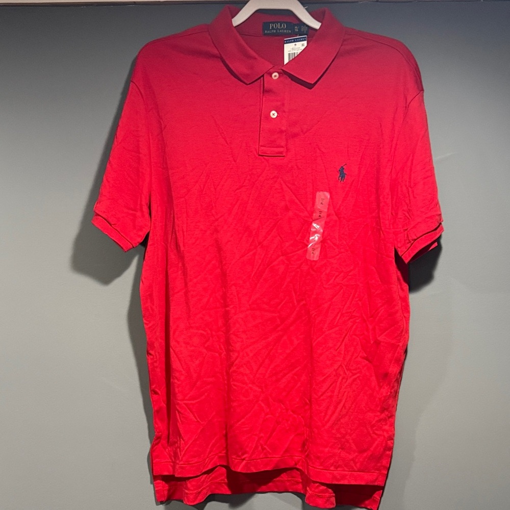 Polo by Ralph Lauren Men's Vibrant Red Polo Shirt